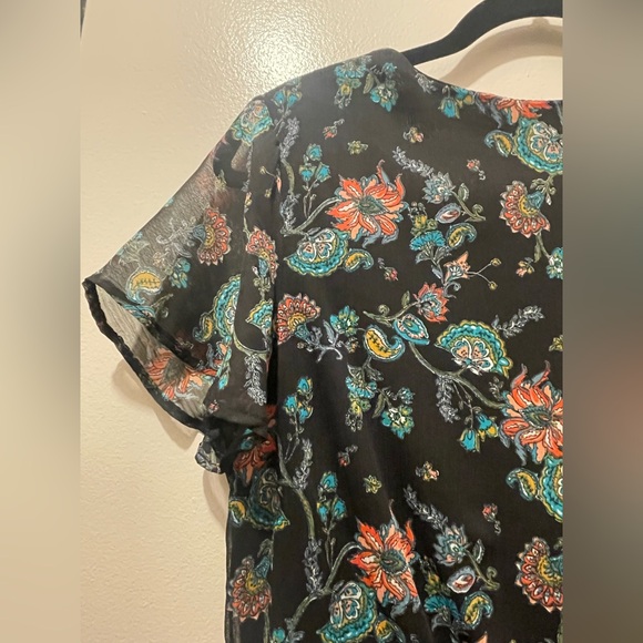 Floral Black Romper - Picture 10 of 16
